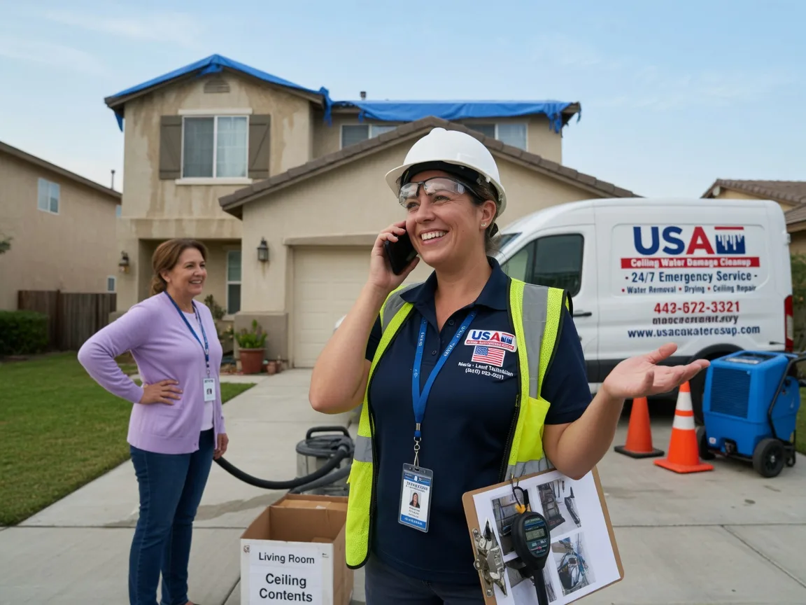 Ceiling Water Damage Restoration Outlook, WA FAQs